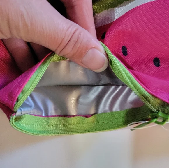 Thirty-one Cool Zip Snacker - Watermelon - Picture 3 of 5